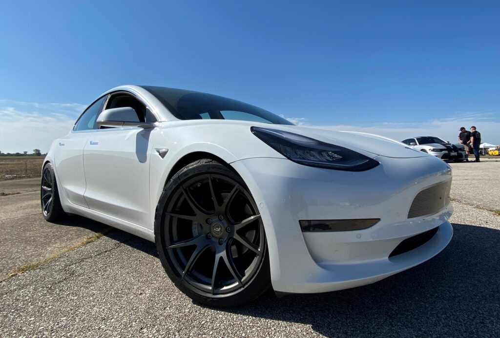 tesla-model-3-suspension-upgrades-1024x692-1 summit racing tesla model 3 at ecta land speed record event