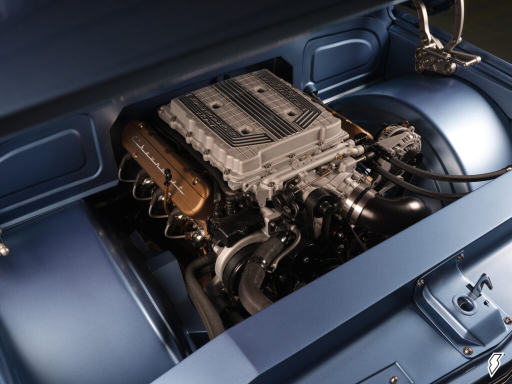 thomas_dickerson_c10_1-1024x768-1 LT series engine in a custom blue chevy truck